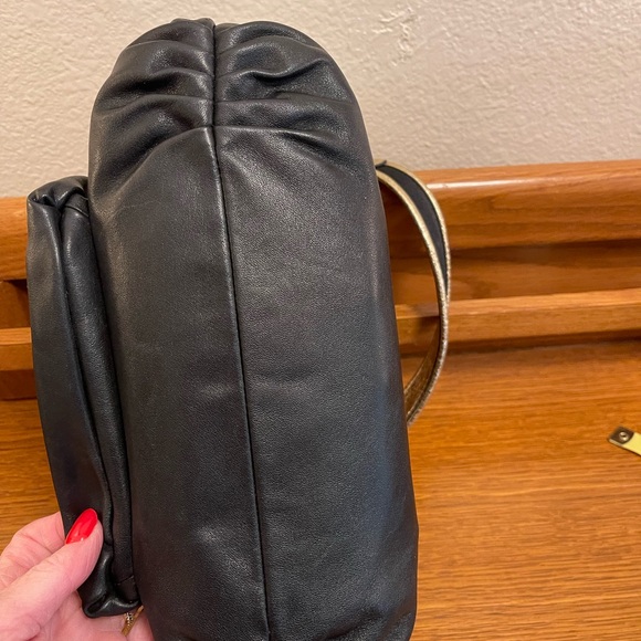 Coach Poppy 2009 Black and Gold Accent Shoulder Bag - Picture 6 of 15